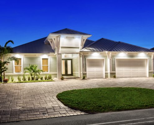 The Reflection cape coral custom home builder